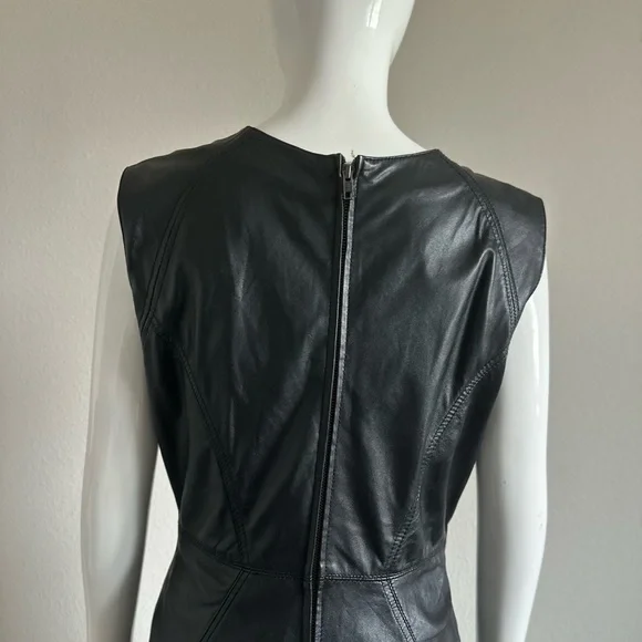 Aqua 100% leather woman’s dress - Picture 6 of 11